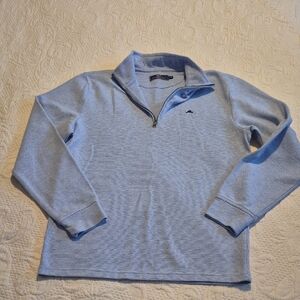 Vineyard Vines Mens M Saltwater Quarter Zip Long Sleeve Sweatshirt VA logo
